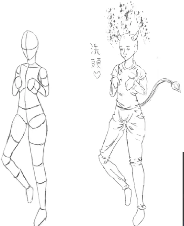 2025-11-30-緊身衣皺褶練習